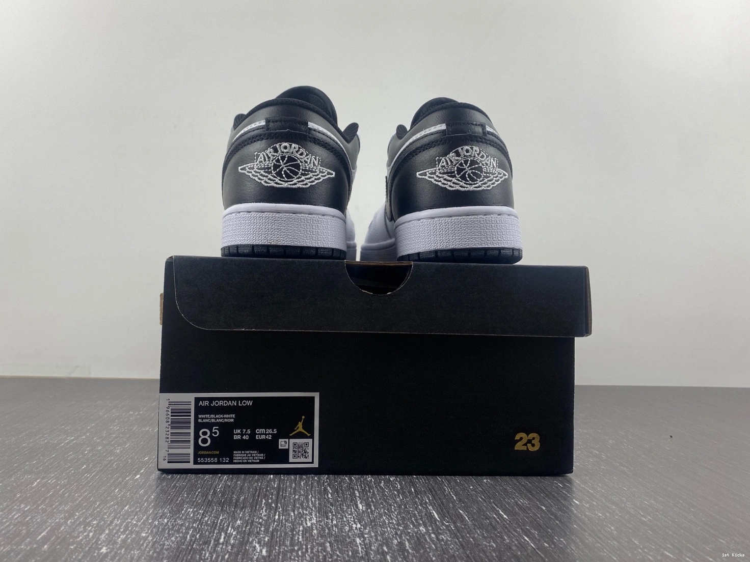 Black 1 553558-132 Low - Jordan White Men's 1028